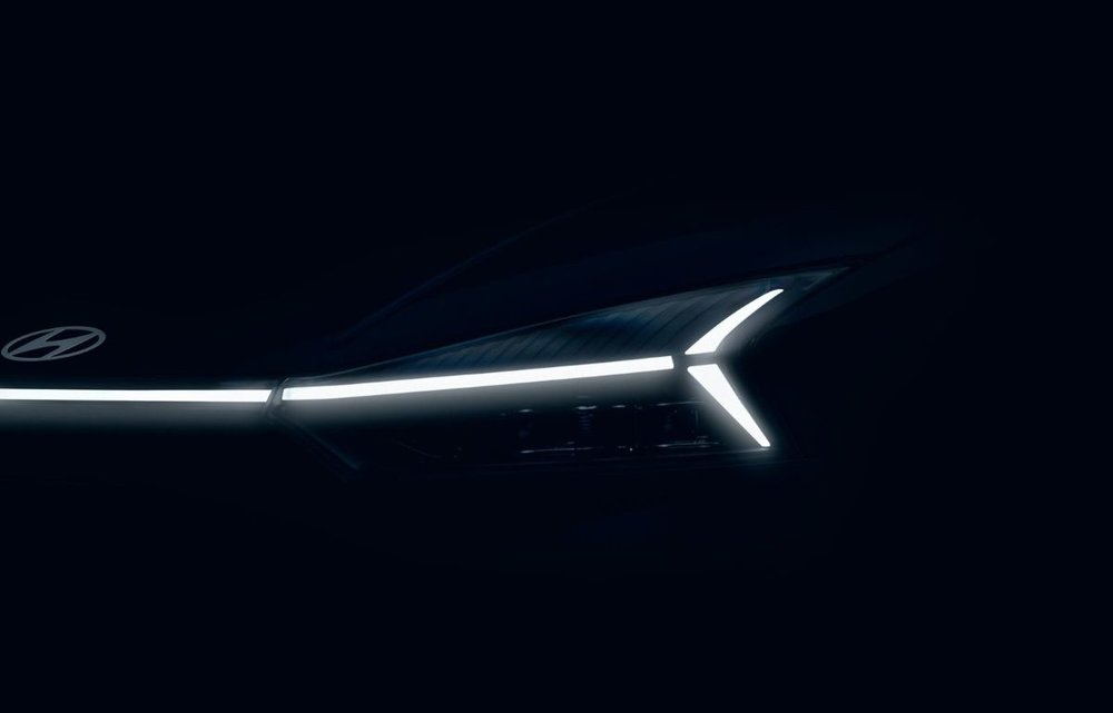 Hyundai revela teaser de novo modelo com assinatura 'H-Architecture'